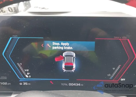 2025 BMW M2 from USA, damaged, VIN 3MF23DM02S8F77152